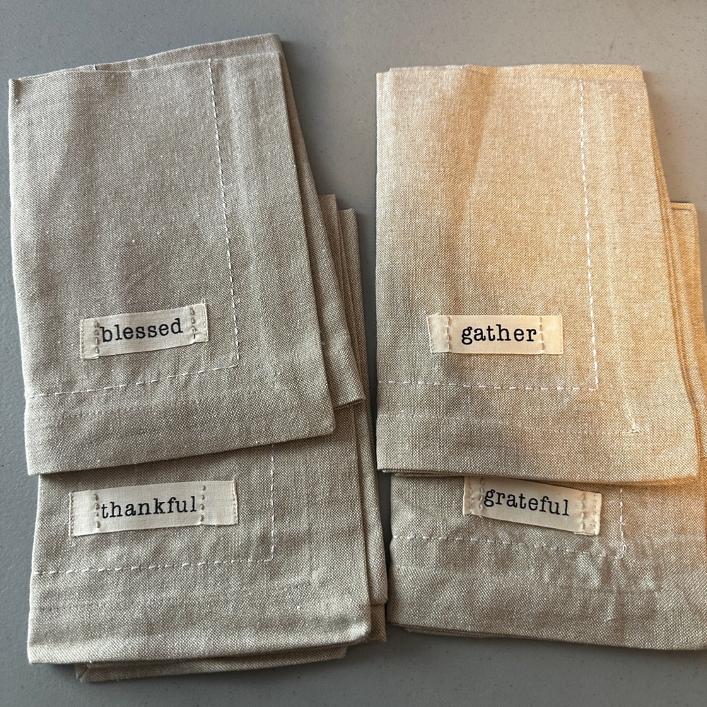 Beige Chambray Napkins